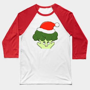 Weihnachts Brokkoli Baseball T-Shirt